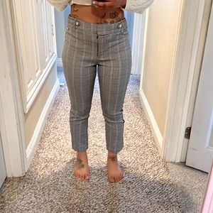 T TAHARI Plaid Dress Pants
